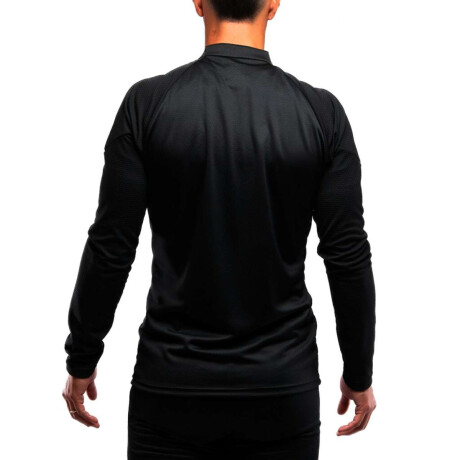 Buzo Medio Cierre de Hombre Negro