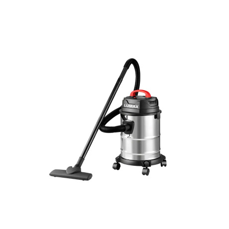 Aspiradora Industrial Lumax 1600w Acero Inox 20l Agua Polvo Aspiradora Industrial Lumax 1600w Acero Inox 20l Agua Polvo
