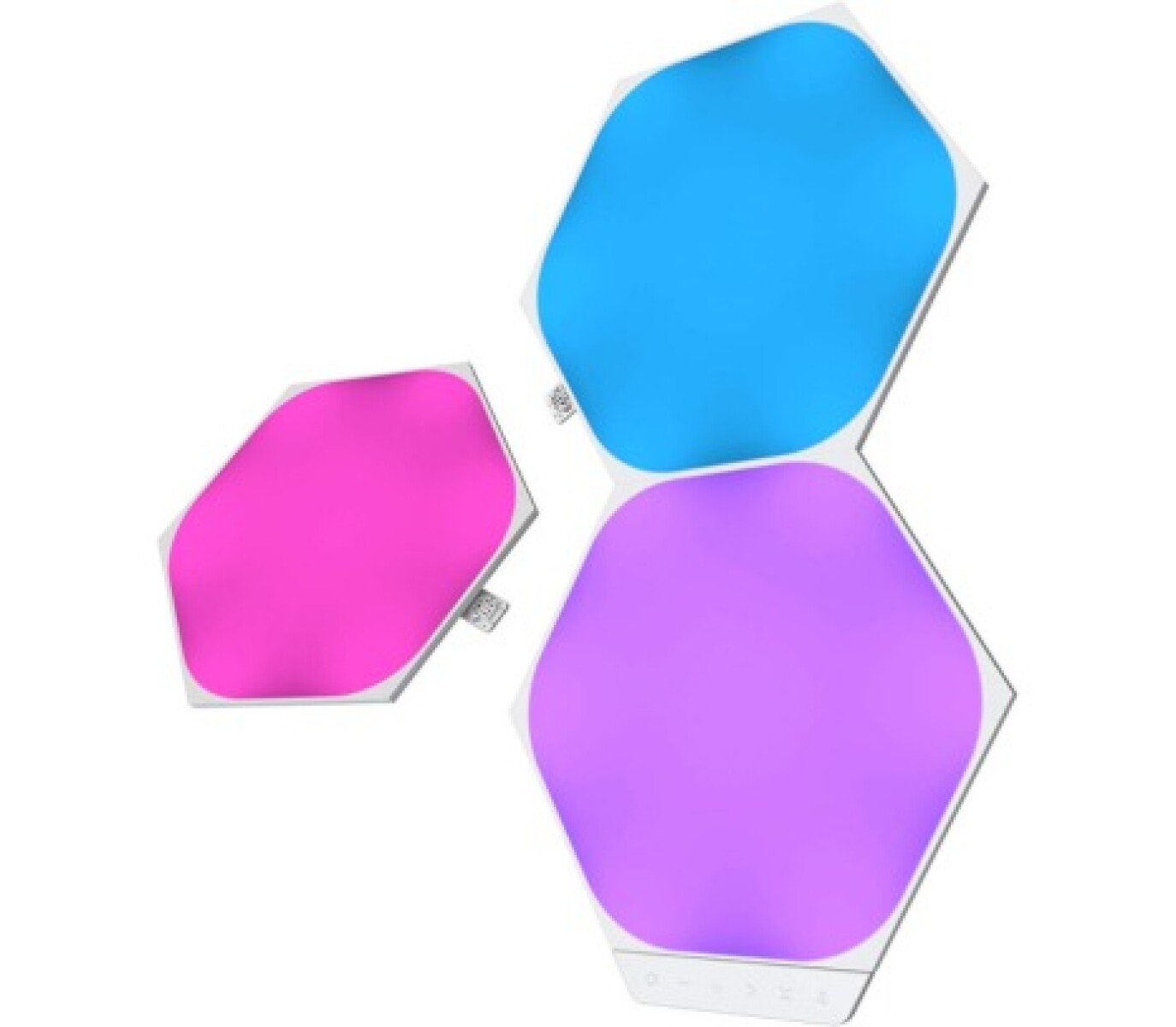 NANOLEAF NL42-0001HX-3PK KIT DE 3 LUCES LED HEXAGONAL SMART - Nanoleaf Nl42-0001hx-3pk Kit De 3 Luces Led Hexagonal Smart 