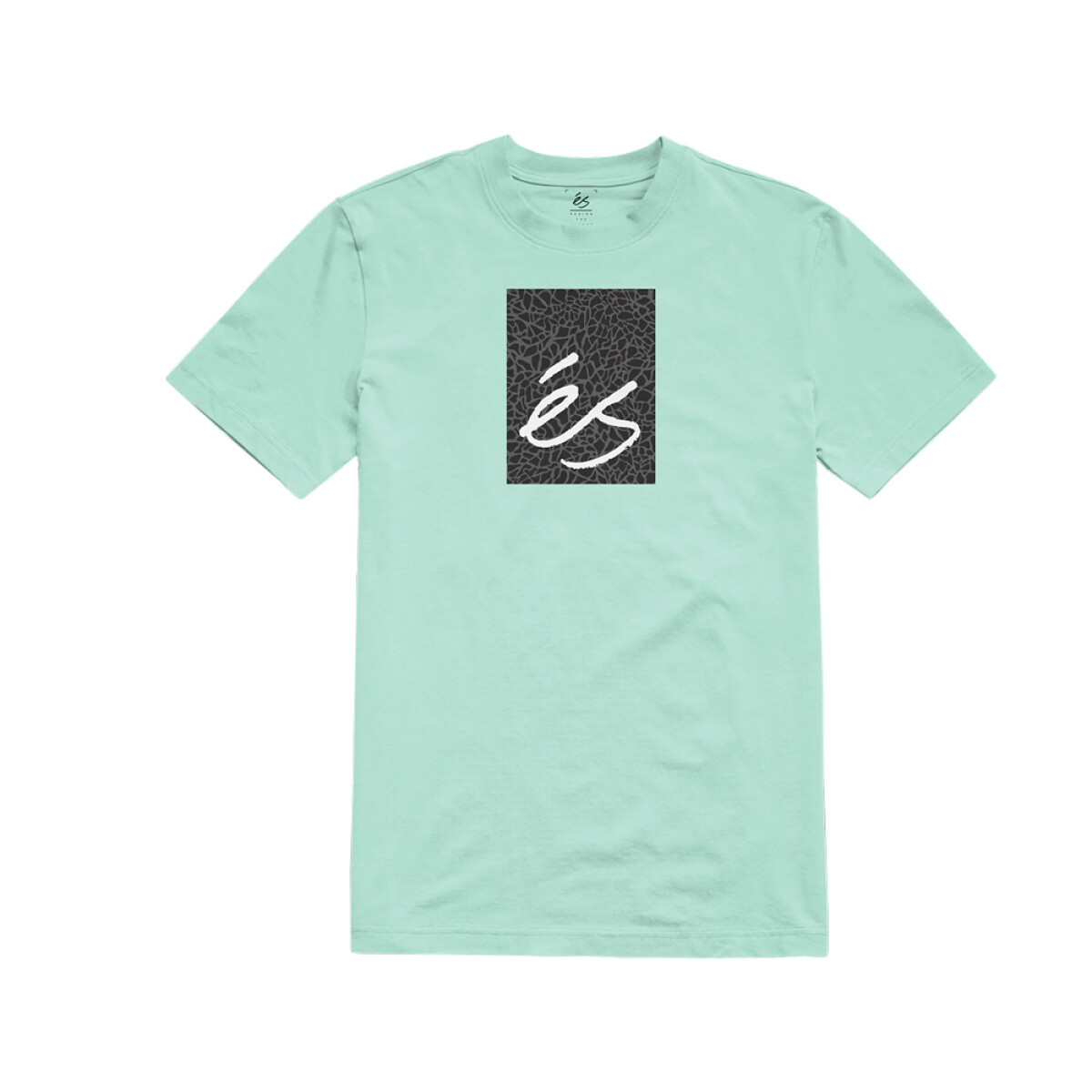 REMERA éS ELEPHANT BLOCK TEE - Mint 