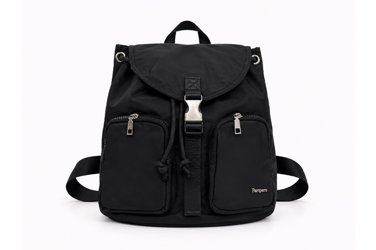 MOCHILA IBIZA 7066 Negro