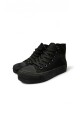 BOTA DEPORTIVA MEDIO BASKET LONA CON PLATAFORMA Negro