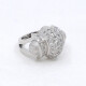 Anillo Chevalier Antiguo En Platino Y Brillantes Anillo Chevalier Antiguo En Platino Y Brillantes