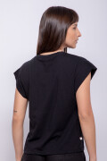 REMERA COLIMNA Negro