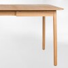 Mesa de comedor GLIMPS Natural - EXTENSIBLE