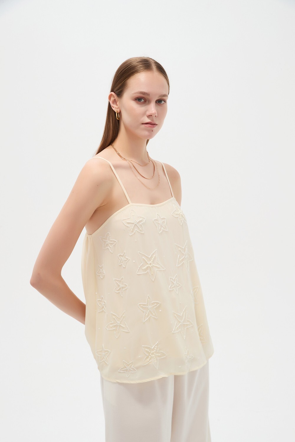 Musculosa Estelu Marfil / Off White