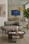 Sofá modular Pompidou 1C left Gris Plata