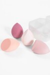 Set de esponjas faciales rosado
