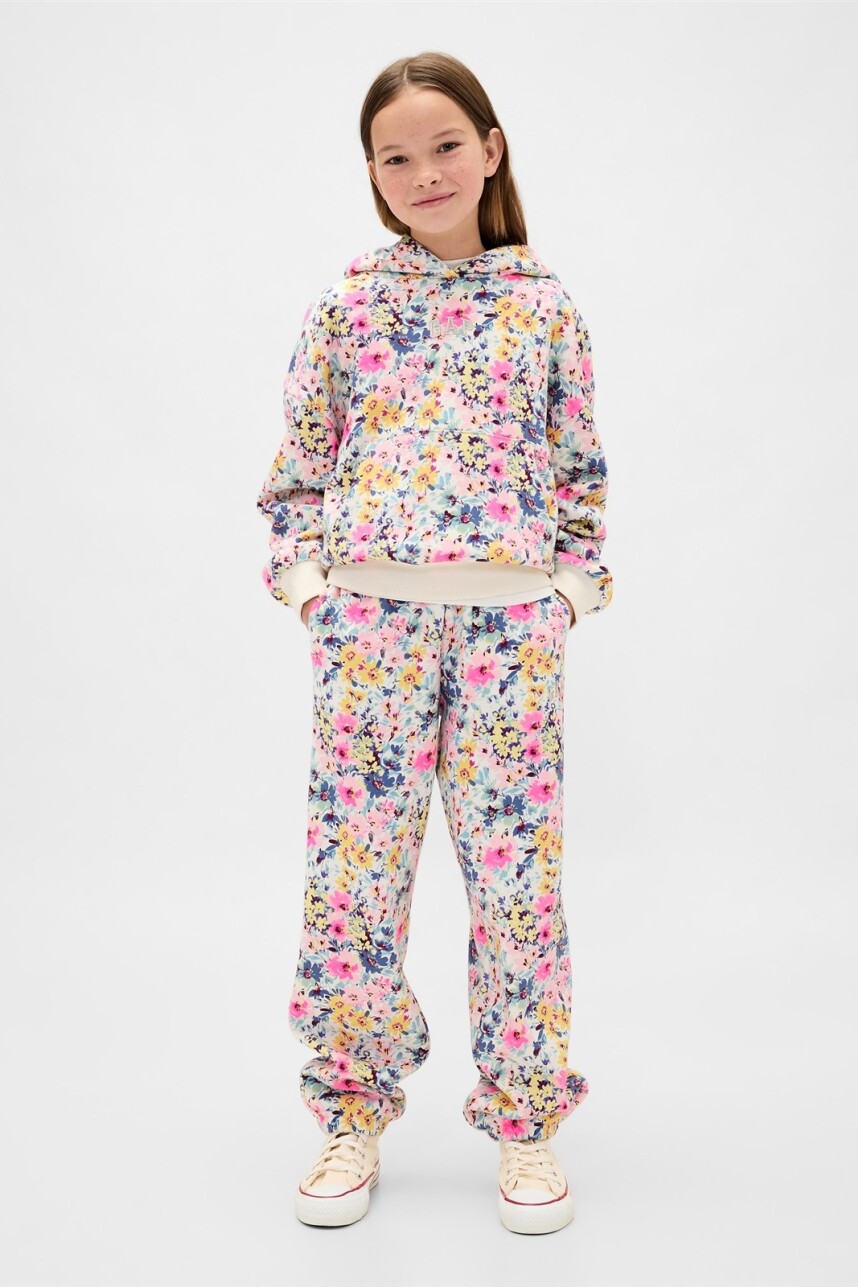 Canguro Logo Gap Niña Ivory Frost Floral