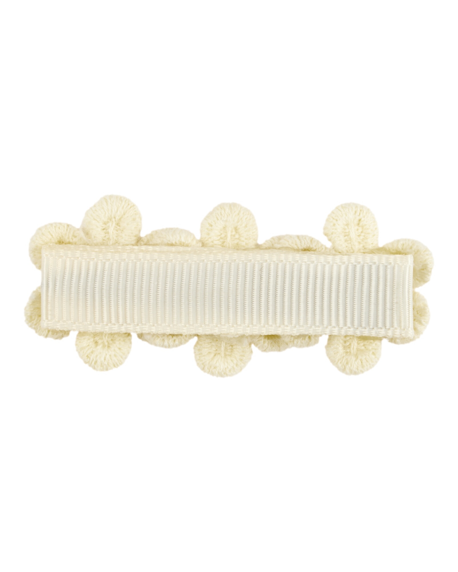 Pack cuatro pinzas de pelo a crochet Sin color