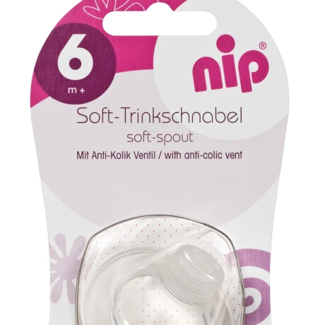 Boquilla Suave de Silicona Nip 6M+ 001