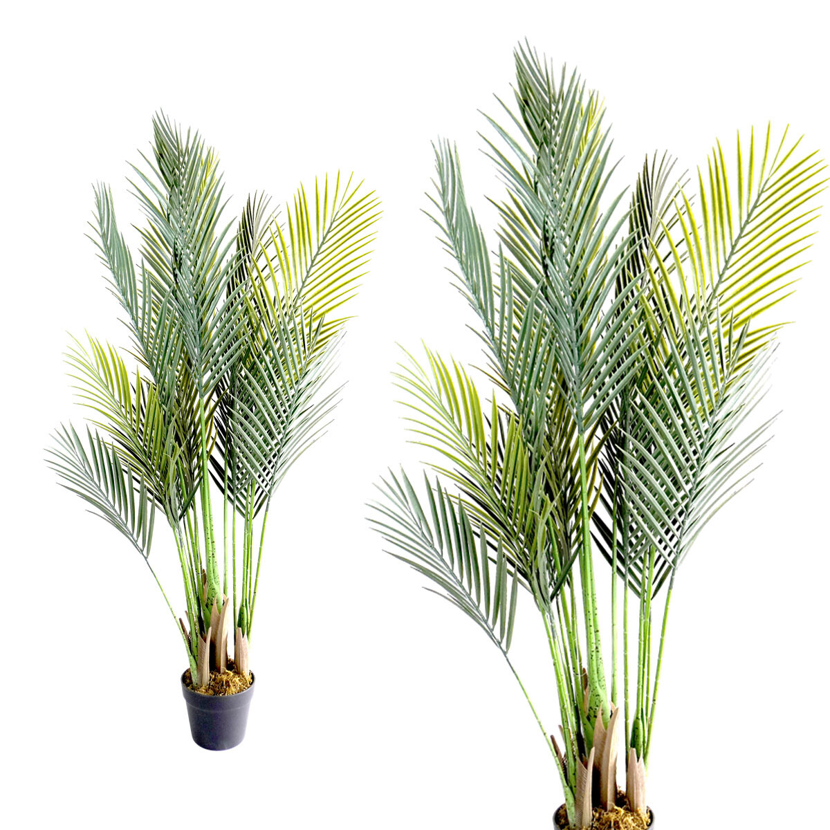 PLANTA ARTIFICIAL C/MACETA PALMERA 