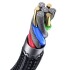 Cable De Datos USB Tipo C A Lightning 1.2M Usams 20w Variante Color Negro