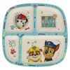 Plato reparticiones PAW PATROL celeste chase