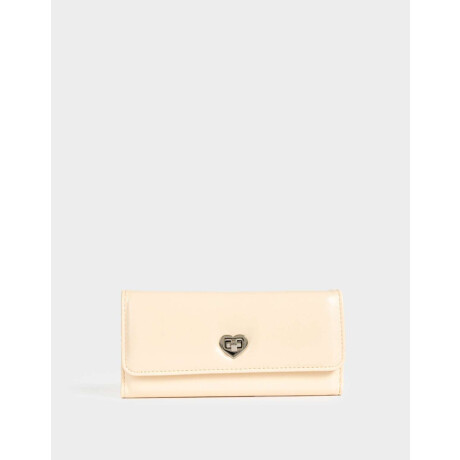 Billetera Fichero Solapa Amarillo Claro