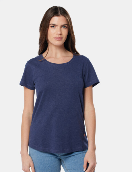 REMERA LISA Azul