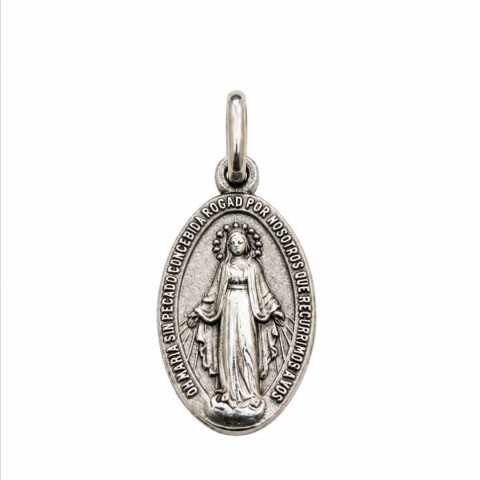 Medalla Virgen Milagrosa plata Medalla Virgen Milagrosa plata