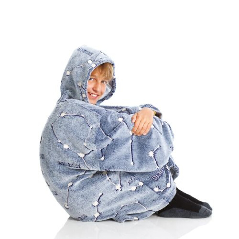 Poncho Glow Constelaciones- KANGURU Poncho Glow Constelaciones- Kanguru