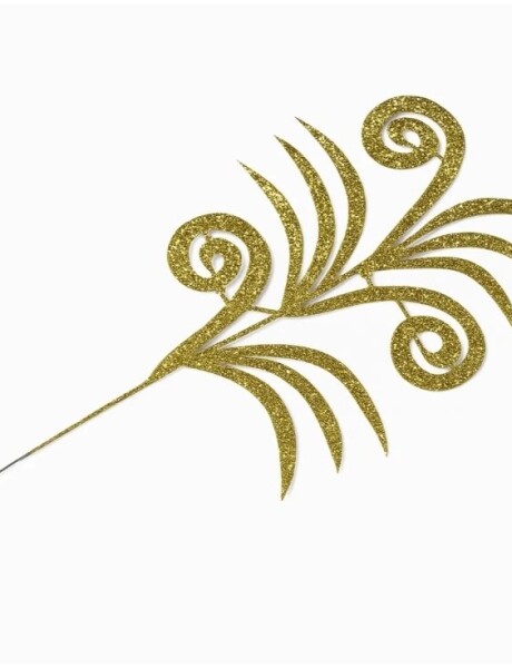 RAMA HELECHO RIZADO ORO 42 CM. RAMA HELECHO RIZADO ORO 42 CM.