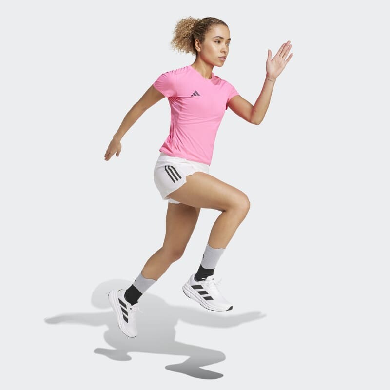 Remera Adidas Adizero Essentials Rosado