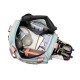 Bolso De Viaje Impermeable Con Compartimento Para Calzado Gris