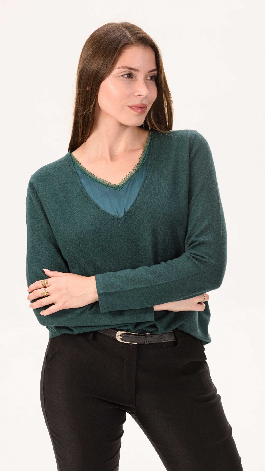 sweater licata verde