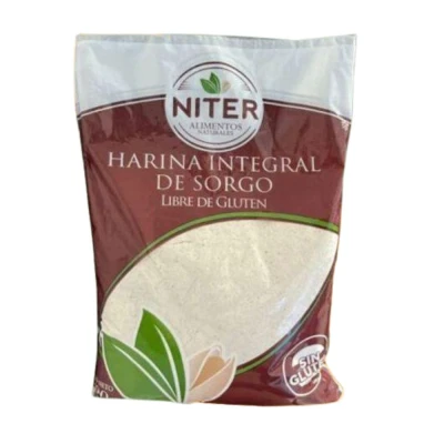 Harina integral de sorgo 700gr. Harina Integral De Sorgo 700g