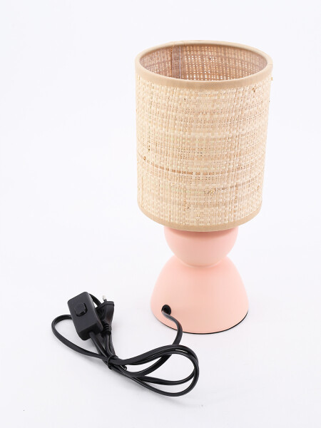 LAMPARA DECO AME ROSADO