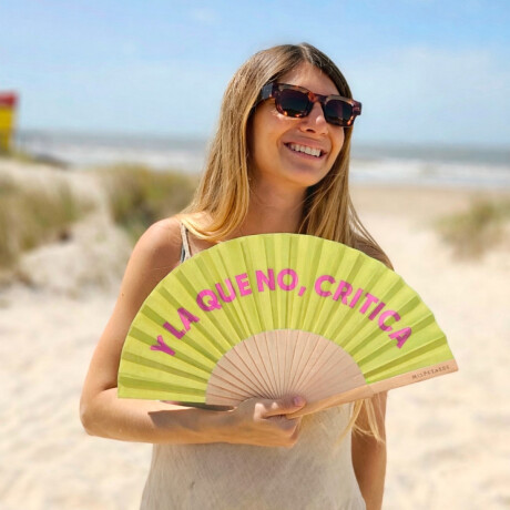 Abanico Mis Petates Verde Claro