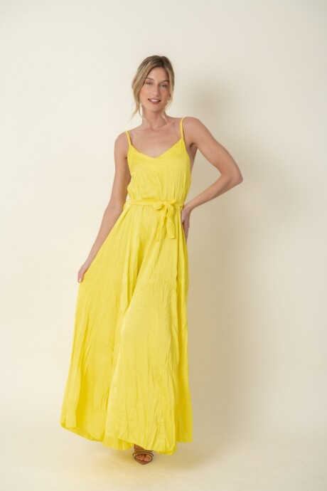 VESTIDO CACTUS Amarillo