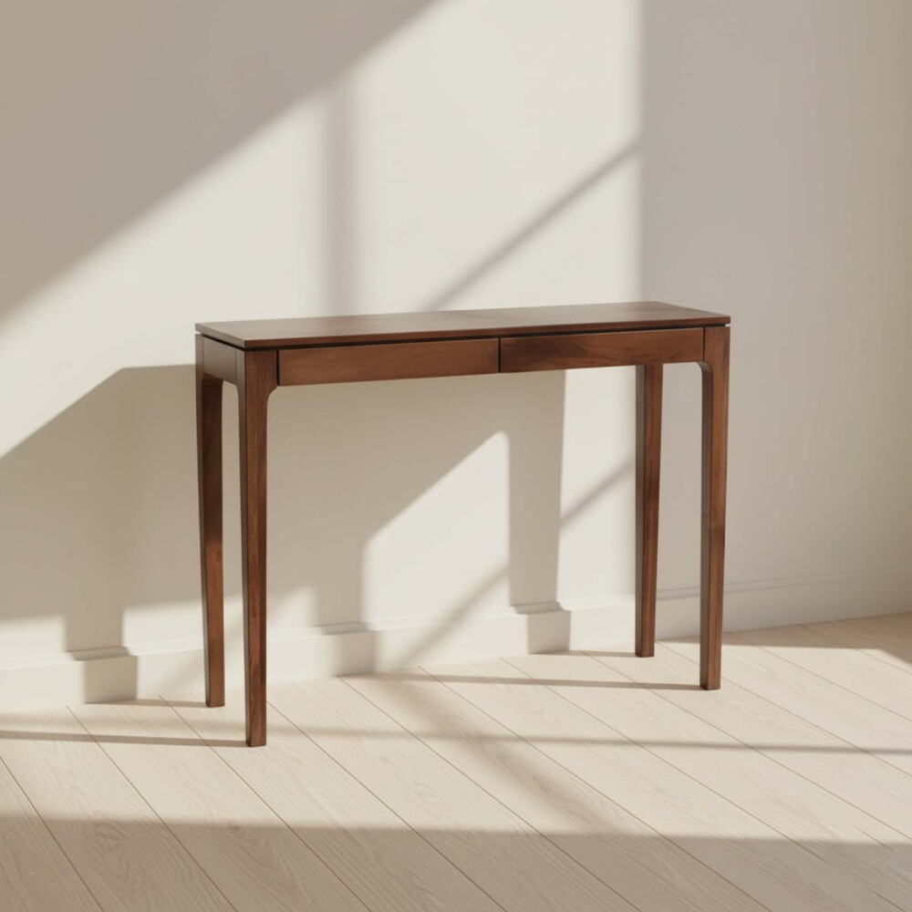 CONSOLA MADERA-DE-MANGO MARRON MARCO CASTAÑO