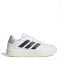 Championes de Mujer Adidas Courtblock Blanco - Negro - Gris