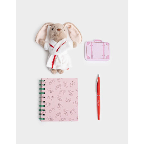 Set De Librería En Pouch Rojo Medio