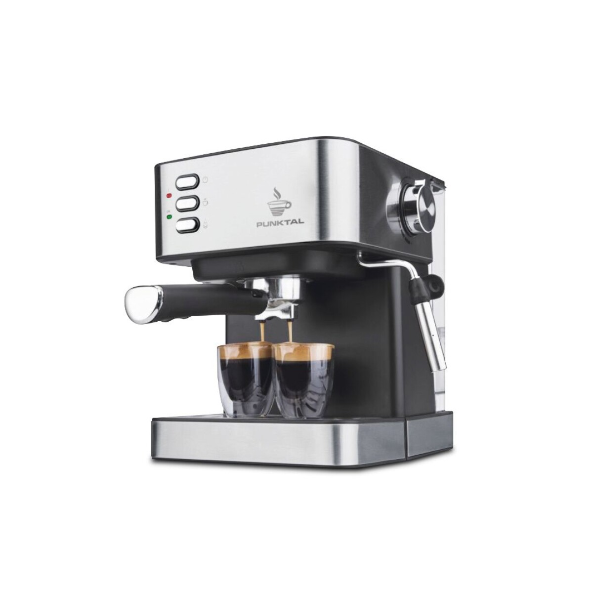 Cafetera Expresso - Punktal - 850W 15 Bares 1,6L con Vaporizador 
