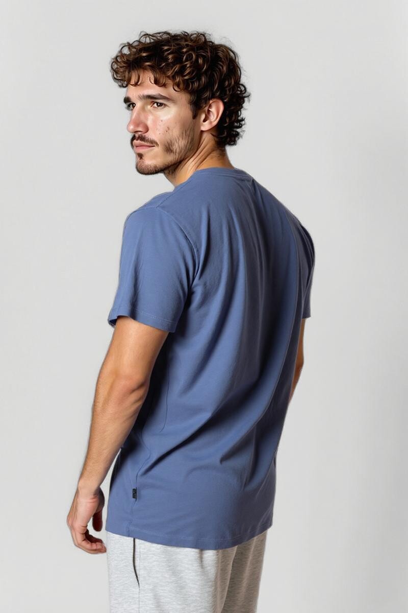 Remera Enzo Azul