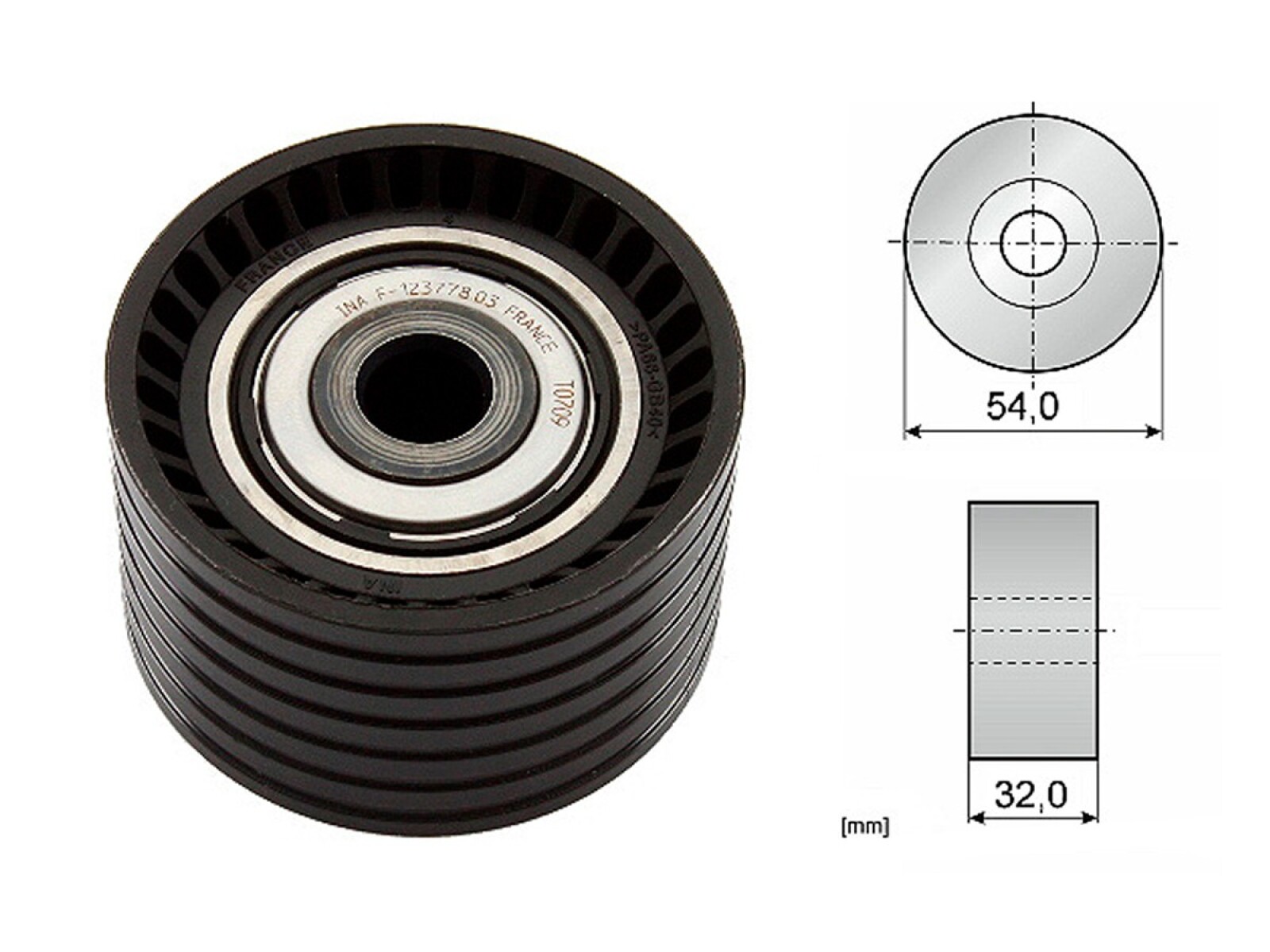 Tensor Guía Correa Distribución 