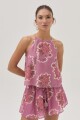 Top Lirio Rosa