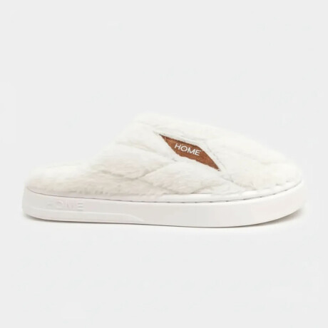 Pantuflas Unisex Suela Antideslizante Felpa Suave y Abrigada Natural