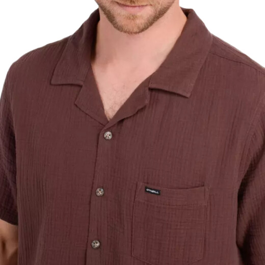 Camisa Oneill Melody - Marrón Camisa Oneill Melody - Marrón