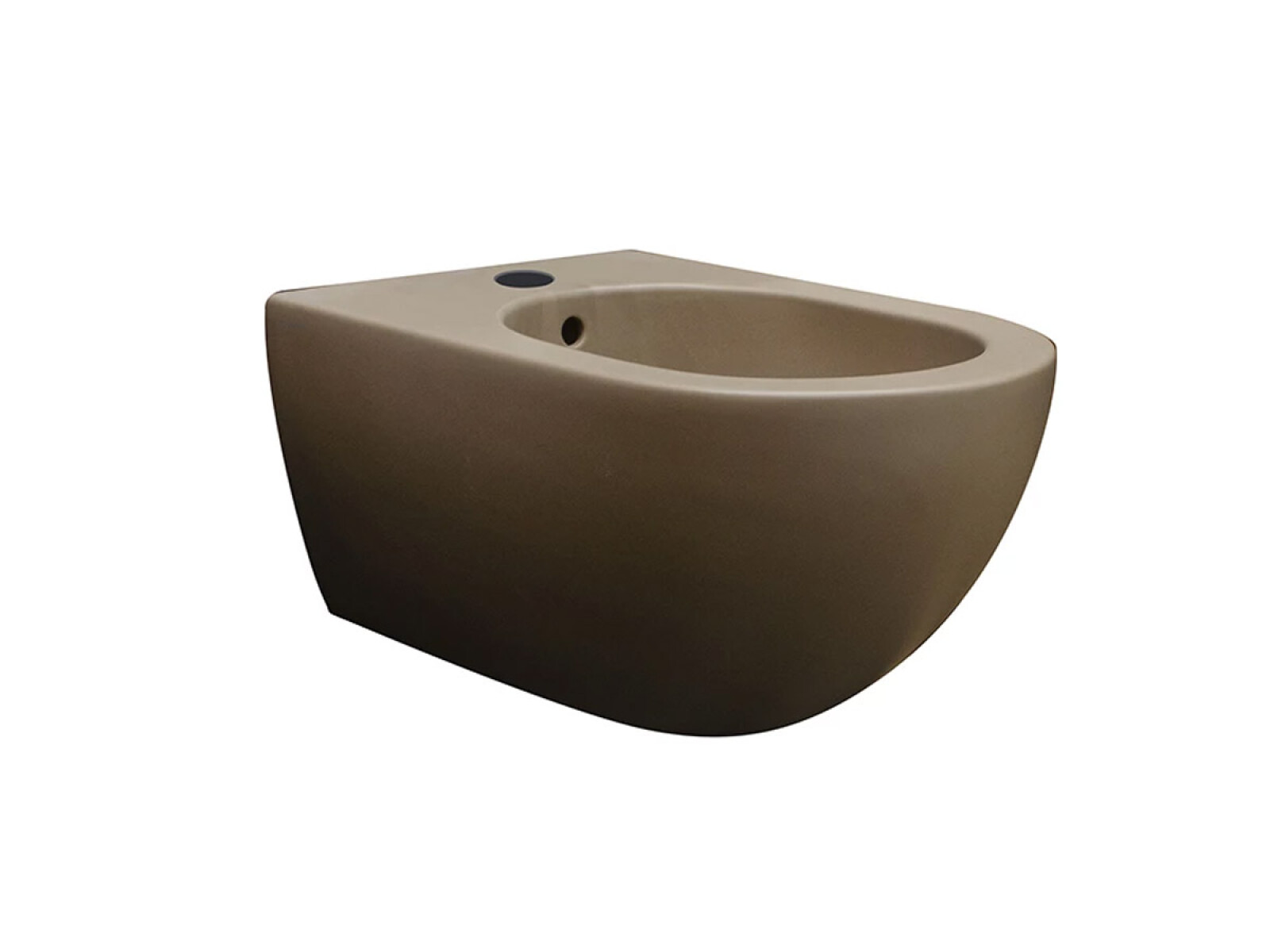 Frontal Suspendido Bidet Para Colgar Beige Mate 