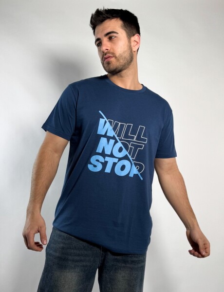 Remera de hombre Ale Azul