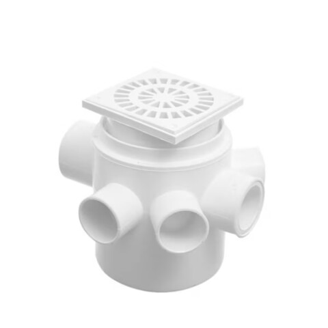 Pileta de piso c/rompe espuma 15x15x 40/50 NICOLL Pileta De Piso C/rompe Espuma 15x15x 40/50 Nicoll