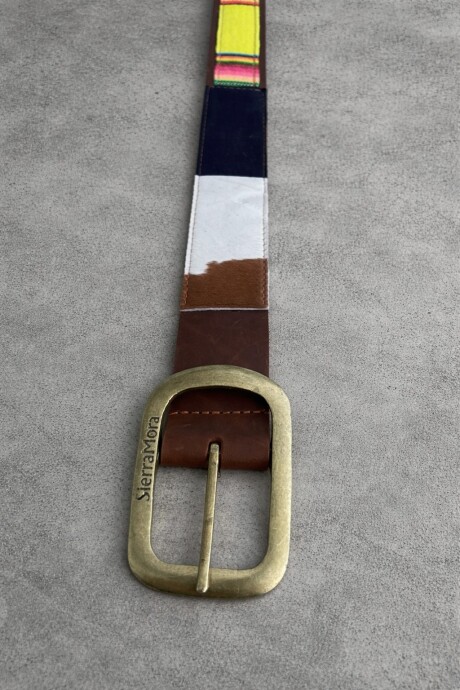 Handcrafted Belt Azul Marino