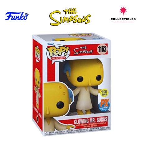 FUNKO POP1 THE SIMPSONS - GLOWING MR. BURNS (1162) FUNKO POP1 THE SIMPSONS - GLOWING MR. BURNS (1162)