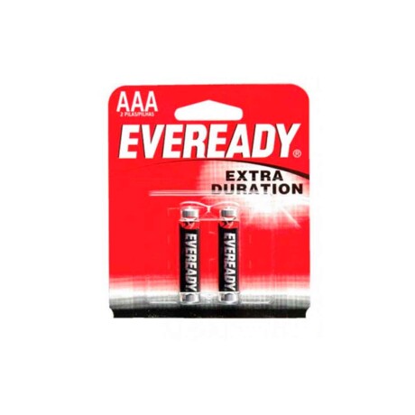 Pilas Eveready AAA pack x2 extra duración 001