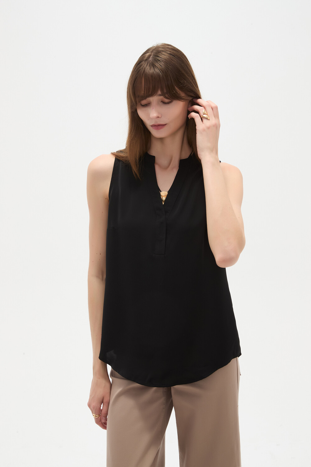 Musculosa Dolly Negro