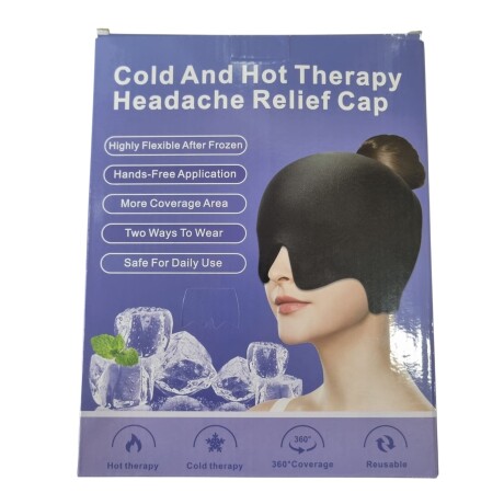 Gorro para dolor de cabeza frío/calor Gorro para dolor de cabeza frío/calor