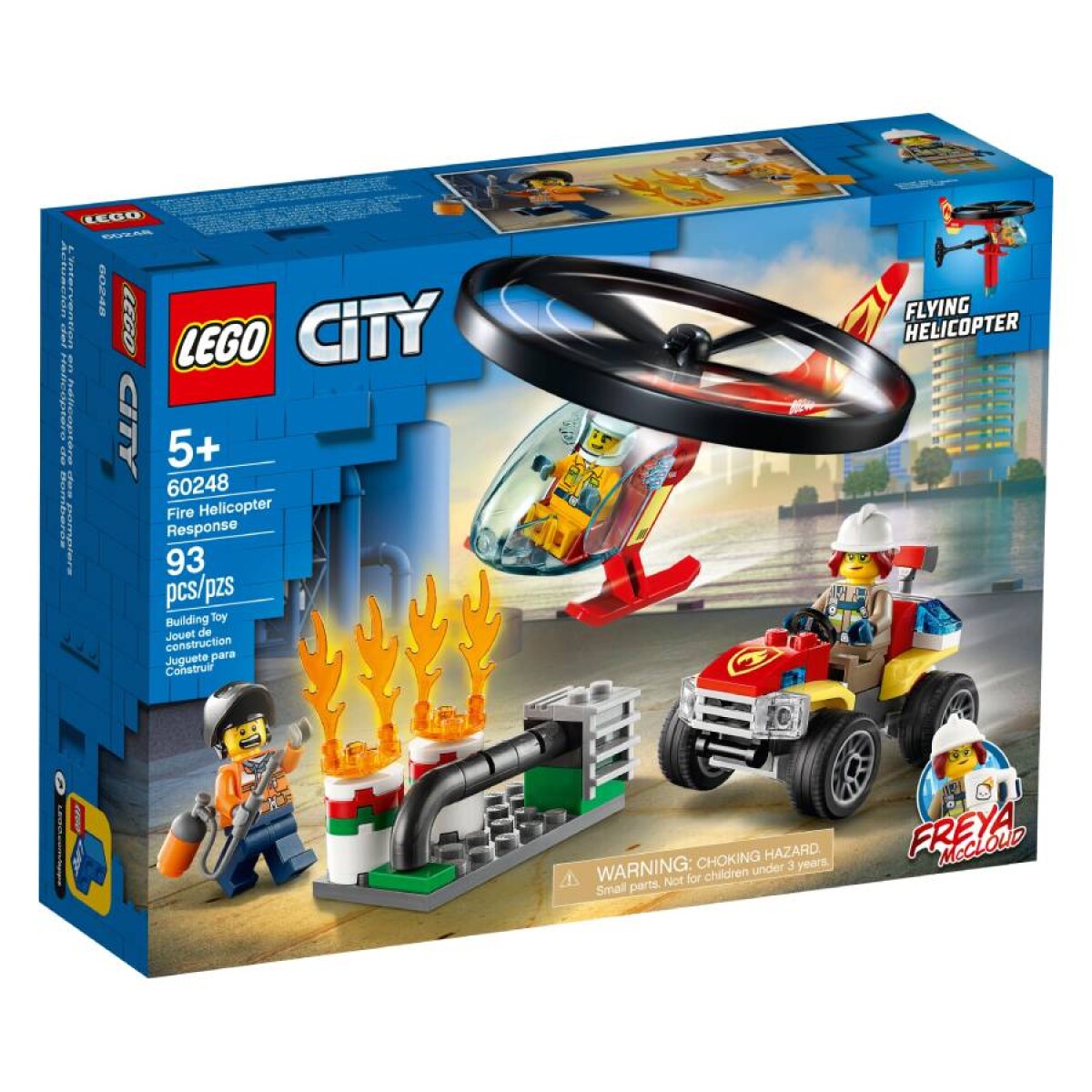 LEGO City: Rescate en el Helicóptero de Bomberos 