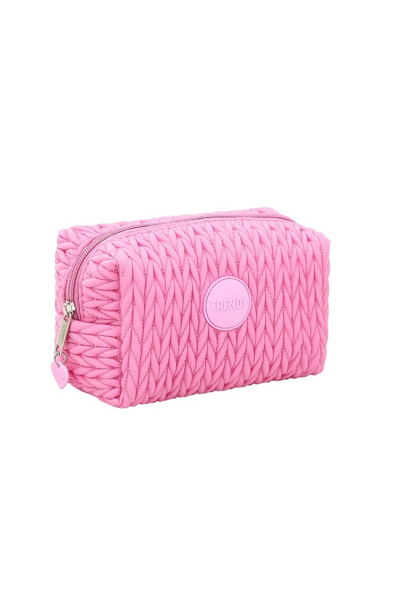 Set Necessaire Trendy Rosado