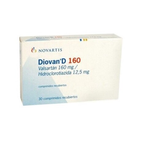 Diovan D 160mg 30 Comprimidos Diovan D 160mg 30 Comprimidos